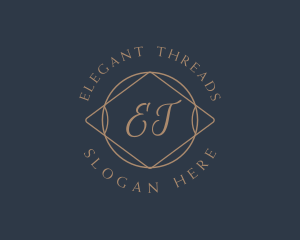 Elegant Boutique Brand logo design