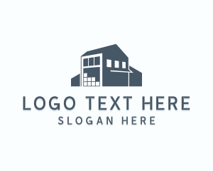 Men Store - Storage Building Facility logo design