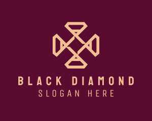 Diamond Luxury Jewels logo design