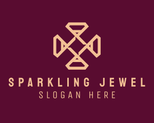 Diamond Luxury Jewels logo design