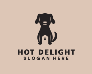 Puppy Dog House  logo design