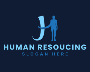 Human Social Organization logo design