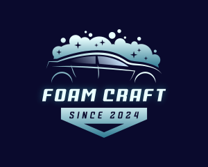 Foam - Auto Car Wash logo design