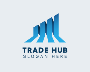 Trade - Finance Graph Trading logo design