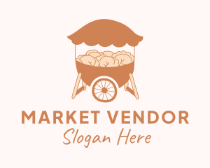 Vendor - Dumpling Food Cart logo design