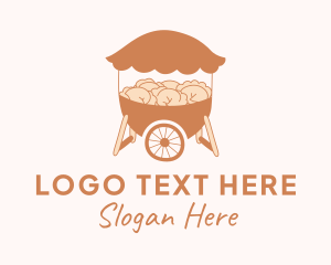 Food - Dumpling Food Cart logo design