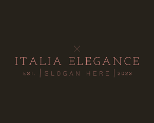 Elegant Classic Company logo design