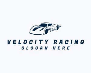 Fast Racing Sports Car logo design