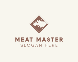 Brown Farm Animal logo design