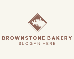 Brown Farm Animal logo design