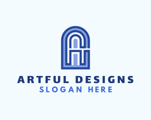 Arch Door Furniture logo design