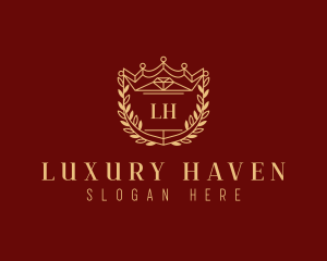 High End - High End Royalty Shield logo design