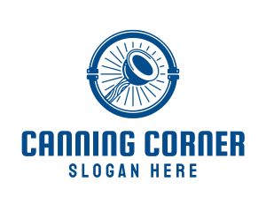 Plunger Plumbing Pipe logo design