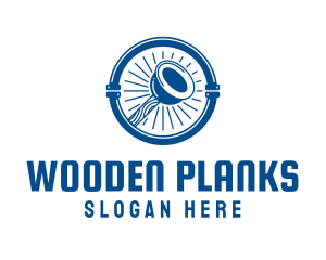 Plunger Plumbing Pipe logo design