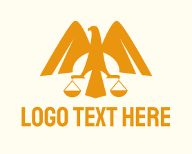 Eagle - Eagle Legal Scale logo design