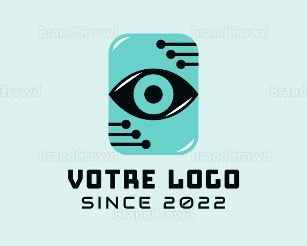 Circuit Digital Tech Eye Logo