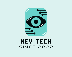 Circuit Digital Tech Eye logo design