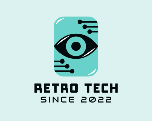 Circuit Digital Tech Eye logo design