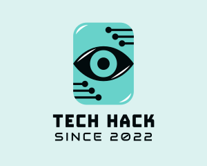 Circuit Digital Tech Eye logo design