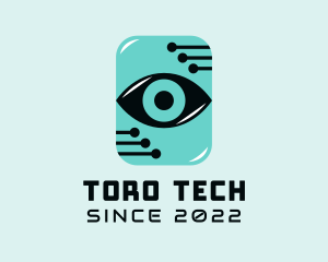 Circuit Digital Tech Eye logo design