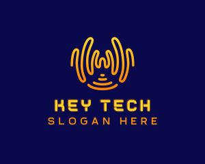 Wave Tech Media logo design