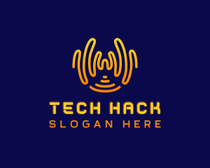 Wave Tech Media logo design