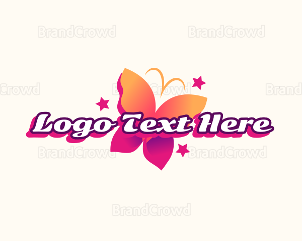 Beauty Aesthetic Butterfly Logo