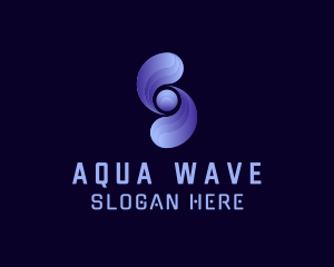 Cyber Wave Sphere logo design