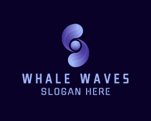 Cyber Wave Sphere logo design