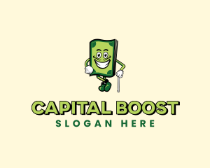 Loan - Investment Money Mascot logo design