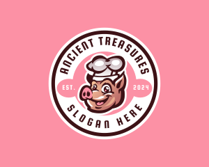 Pig Chef Pork Logo