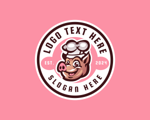 Pig Chef Pork Logo