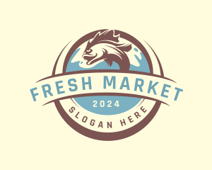 Market - Ocean Fish Market logo design
