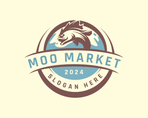 Ocean Fish Market  logo design