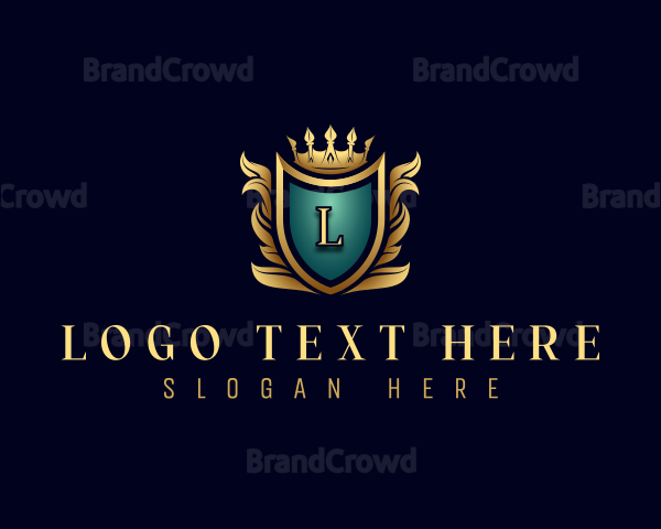 Luxury Royal Shield Logo