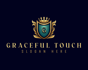 Luxury Royal Shield logo design