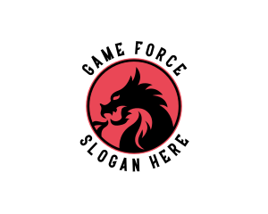 Esport - Esports Dragon Creature logo design