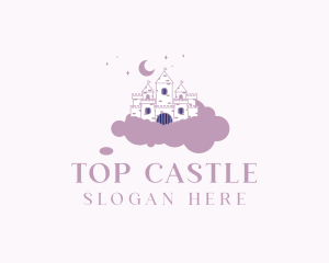 Cloud Castle Tower logo design