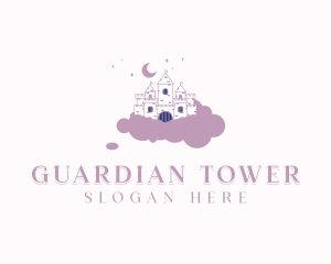 Cloud Castle Tower logo design