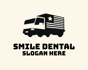 American Delivery Truck Logo