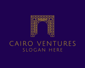  Arabic Gate Pattern logo design