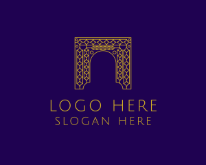 Pattern - Arabic Gate Pattern logo design