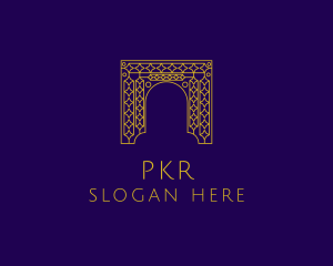  Arabic Gate Pattern logo design