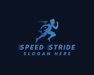 Runner - Athlete Runner Marathon logo design