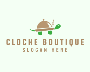 Cloche - Turtle  Cloche Restaurant logo design