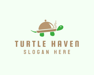 Turtle  Cloche Restaurant logo design