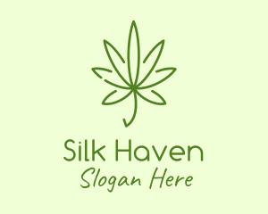 Marijuana Leaf Plant Logo