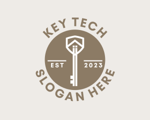 Home Mortgage Key logo design