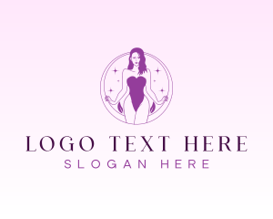 Sexy Female Body Logo