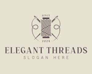 Needlecraft Sewing Thread logo design